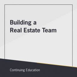Building a real estate team class
