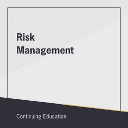Risk Management Class