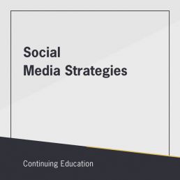 Social Media Strategies class